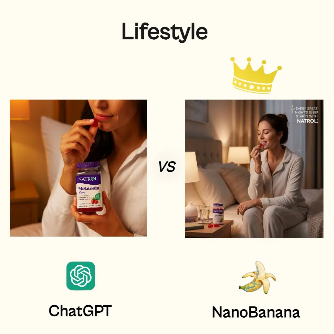 ChatGPT vs Nano Banana