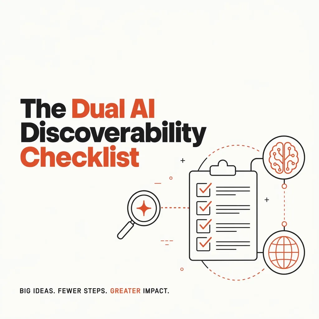The Dual AI Discoverability Checklist