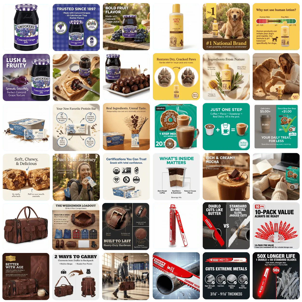 Beautiful listings created in Pixii