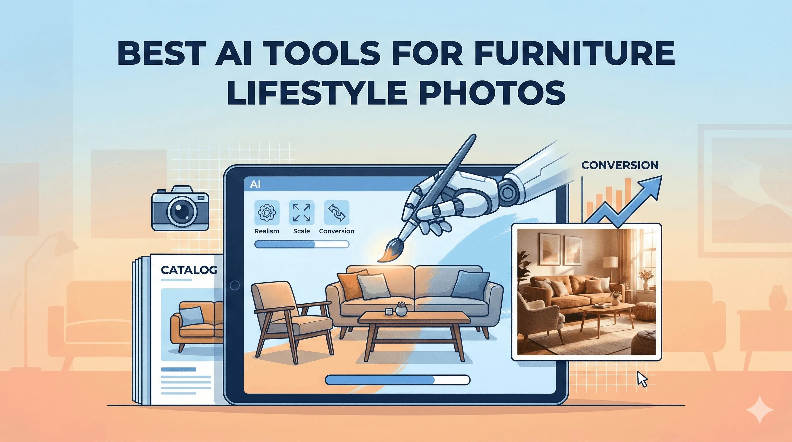 Best AI Tools for Furniture Lifestyle Photos