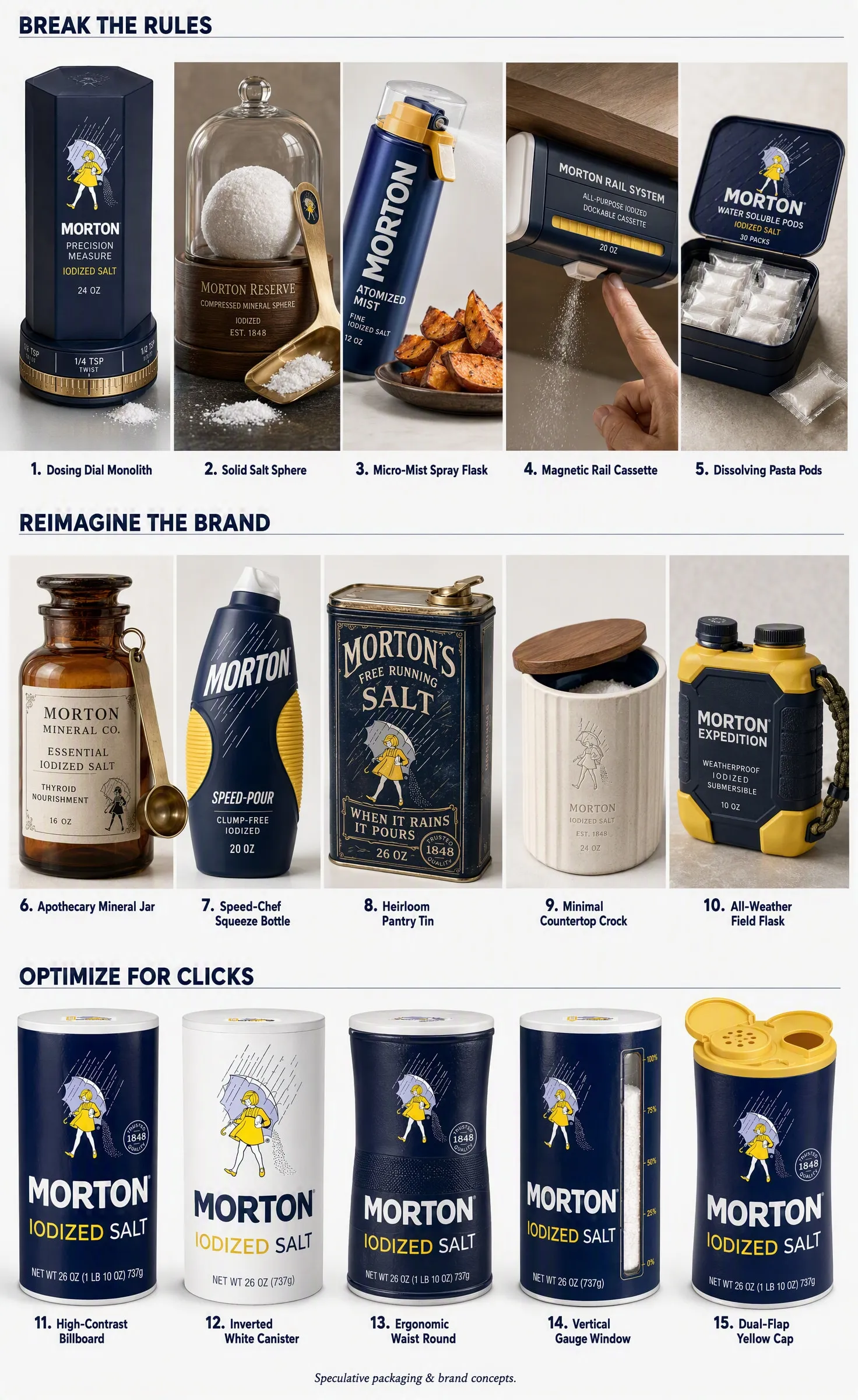 Morton salt packaging idea: an atomized salt spray bottle
