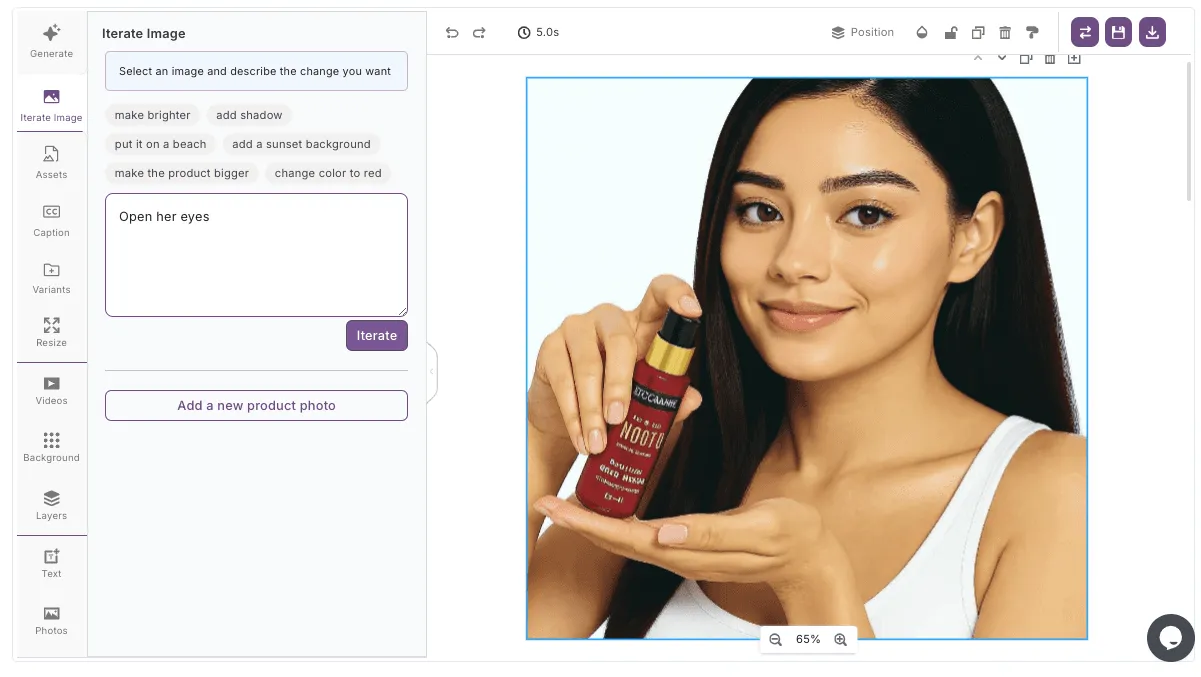 Iterate feature on Pixii