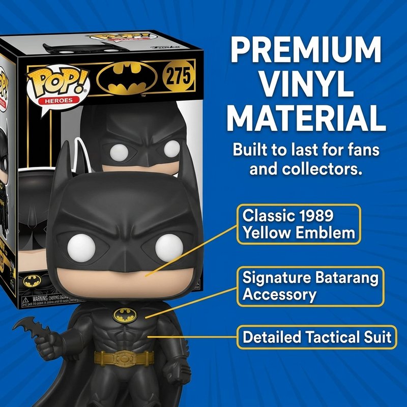 Funko Pop Batman licensed Amazon listing — Pixii image 3