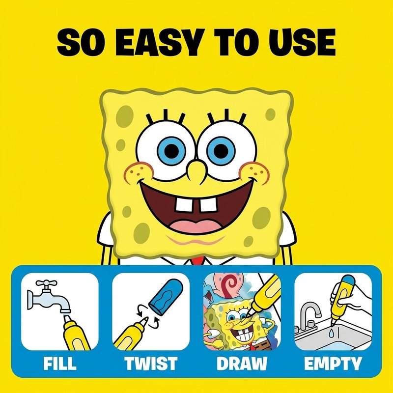 SpongeBob licensed Amazon listing — Pixii image 7