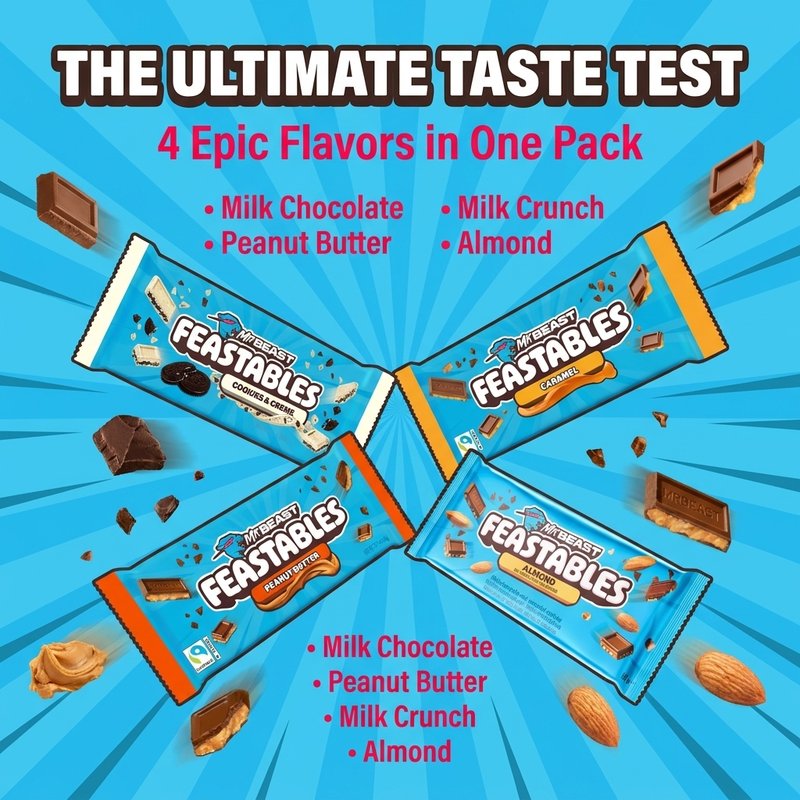 Feastables Feastables Chocolate Bar — Pixii image 2