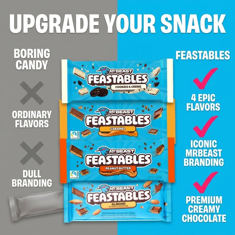 Feastables Feastables Chocolate Bar — Pixii image 6