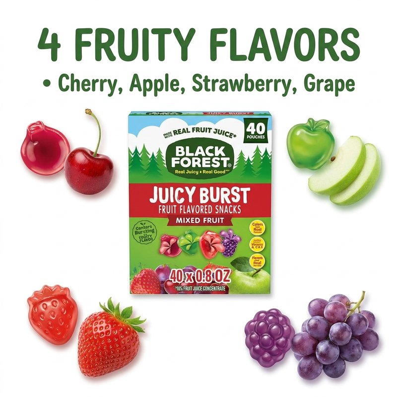 Ferrara Black Forest Organic Gummies — Pixii image 6