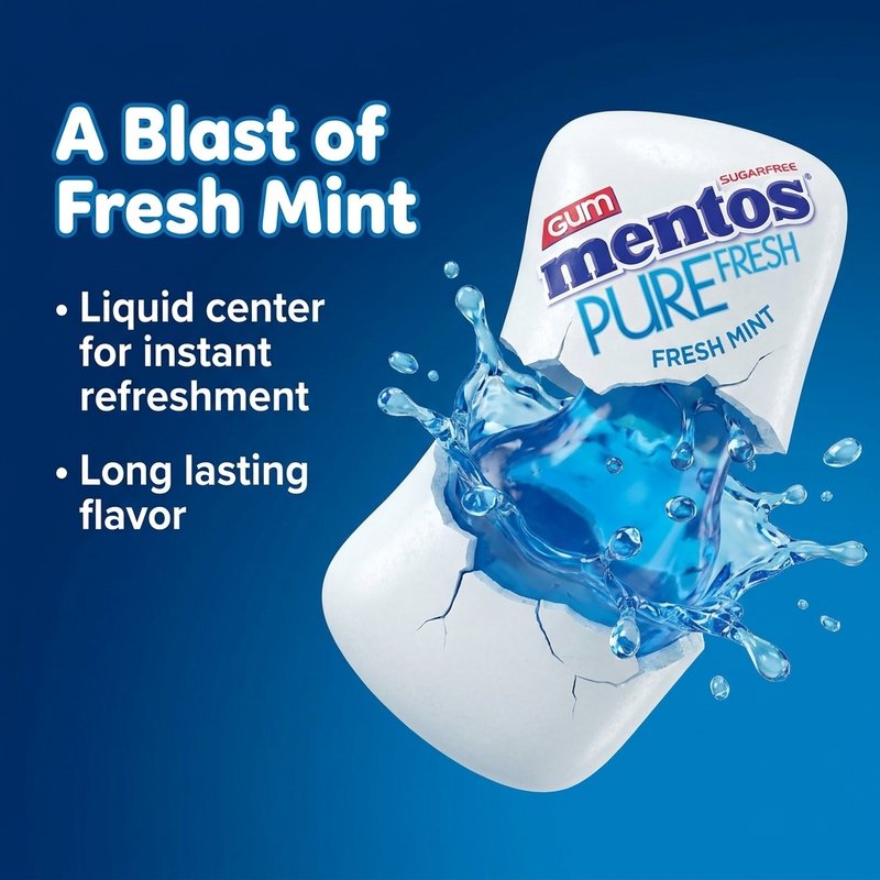 Perfetti Van Melle Mentos Pure Fresh — Pixii image 2
