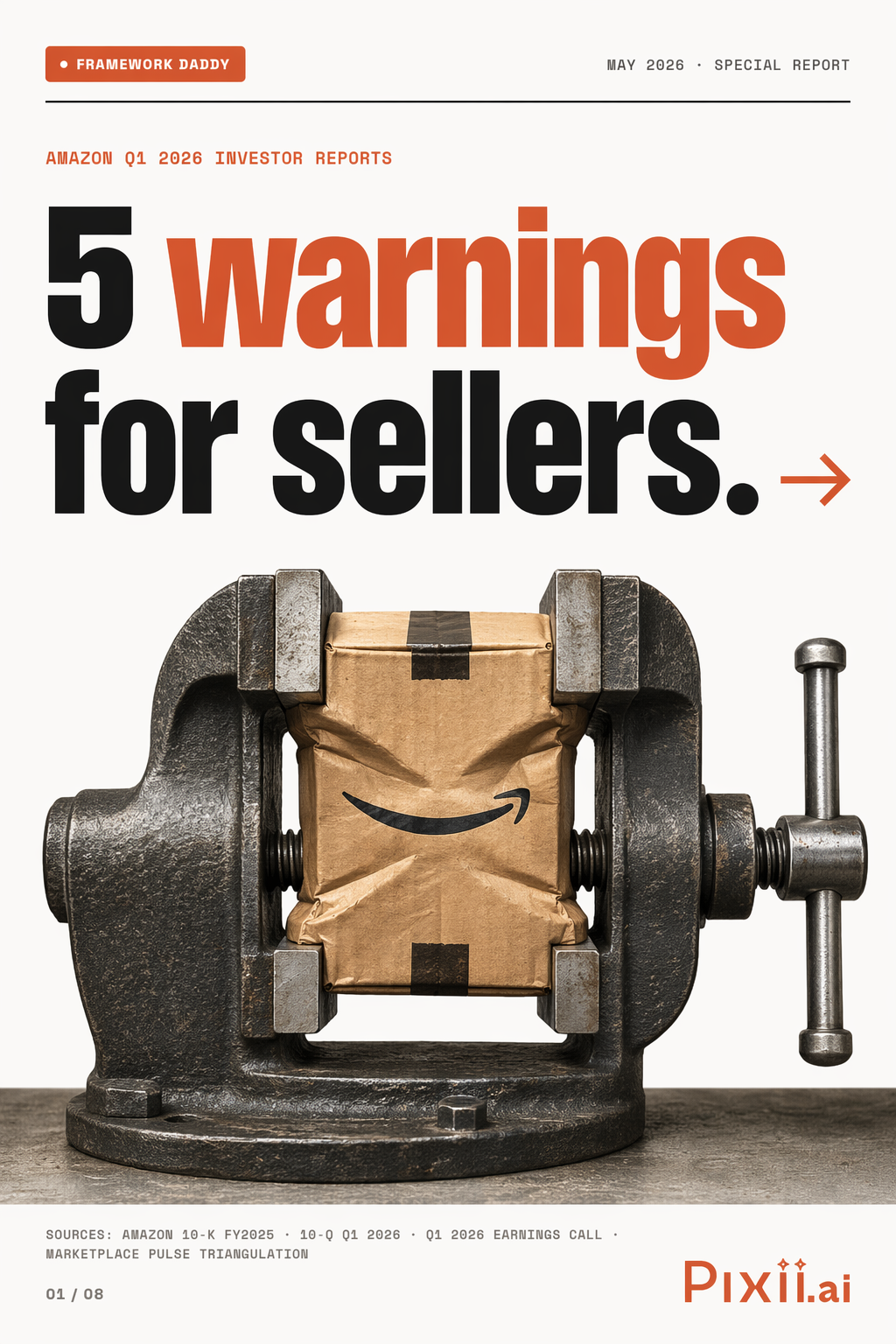 The Amazon Q1 2026 Analysis — 5 warnings for sellers