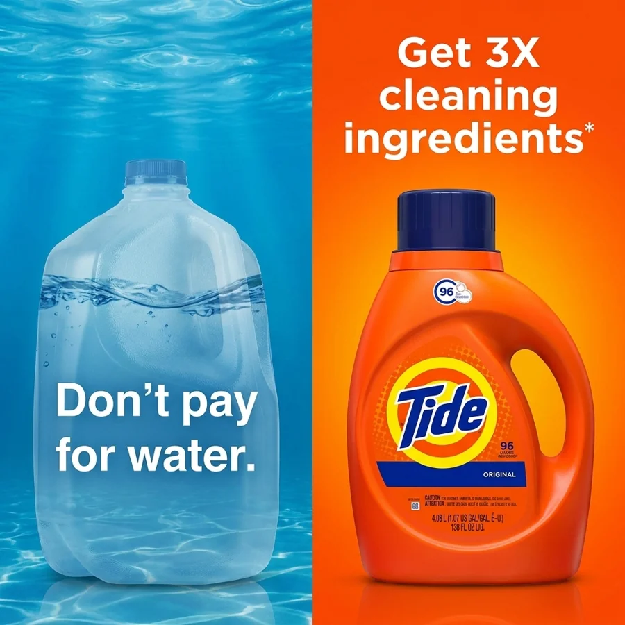 Tide home care listing image made with Pixii