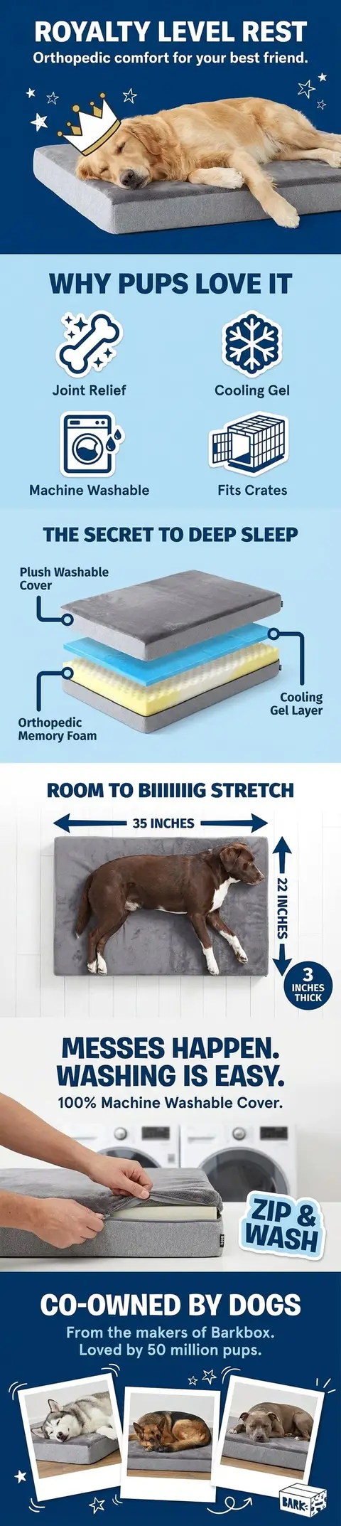 BarkBox A+ content designed with Pixii