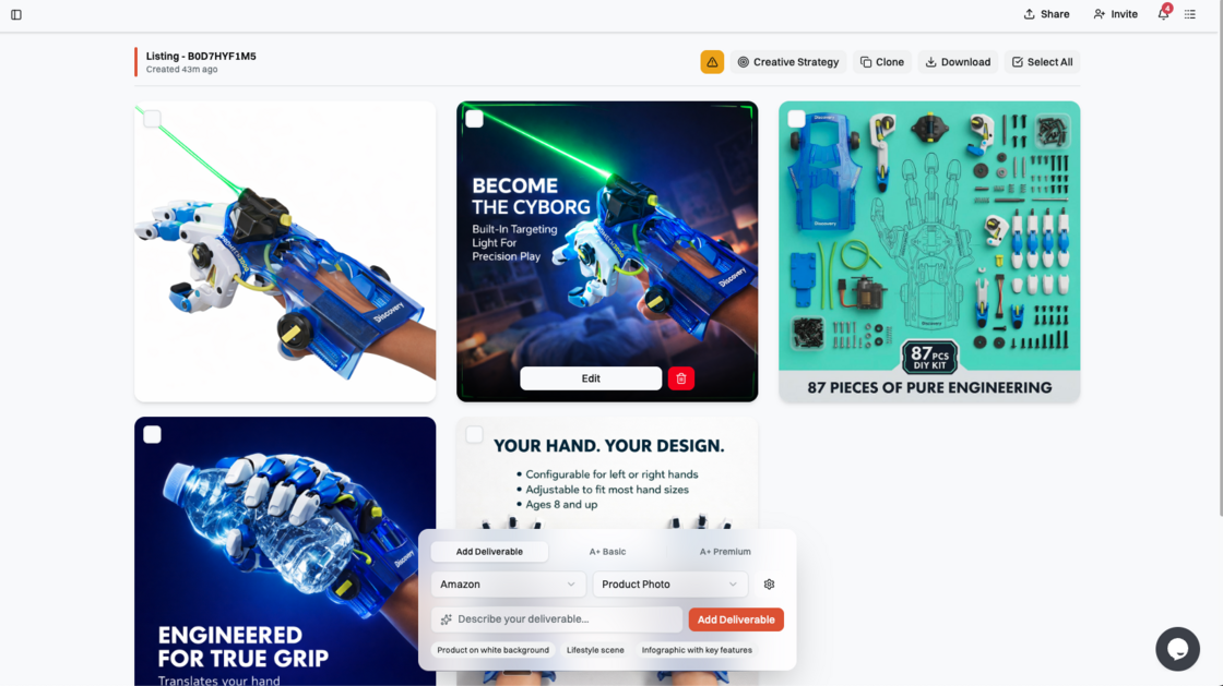 Share link -- no login needed